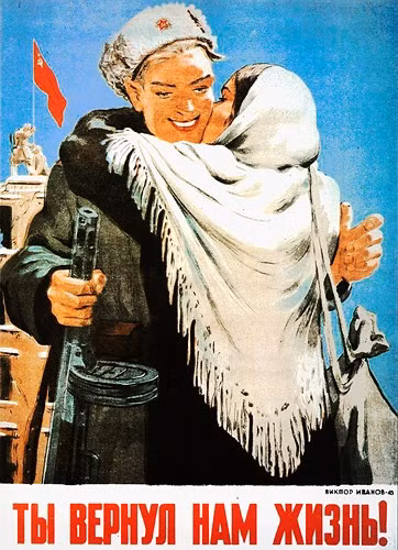 "Các anh đã cứu mạng chúng tôi!".