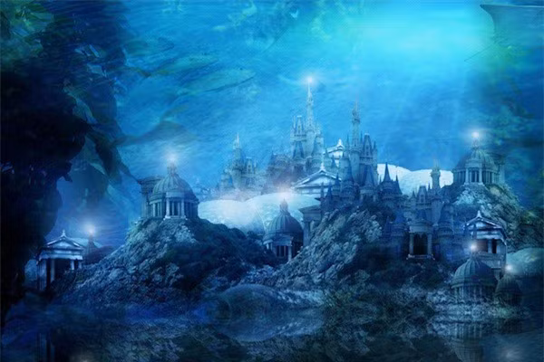 2. Thành phố đã mất Atlantis: Thành phố Atlantis được cho rằng phát triển phồn thịnh từ thời cổ đại, đã chìm xuống biển sâu sau trận động đất hay sóng thần và không ai biết vị trí của nó ở đâu. Năm 1669, linh mục Athanasius Kircher đã vẽ tấm bản đồ, trong đó thành phố Atlantis nằm ngay trung tâm Đại Tây Dương. Tấm bản đồ có phương hướng đặc biệt, hướng nam đặt trên cùng. Dù đã có bản đồ và ngành hải dương học, địa trắc bản đồ phát triển, nhưng vẫn chưa ai tìm thấy thành phố Atlantis. Nhiều người cho rằng, có lẽ các nhà hải dương học, tàu ngầm và tàu thăm dò đáy biển đã bỏ sót vùng đất "còn rộng hơn cả Lybia và châu Á gộp lại".