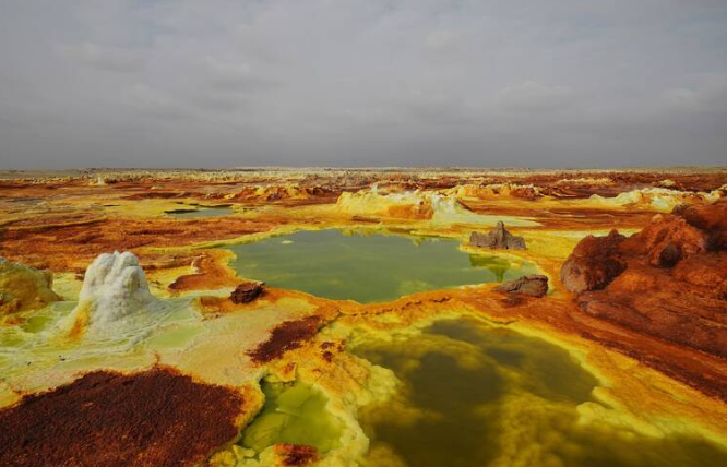 Dallol cũng là một trong những địa điểm ấn tượng nhất hành tinh.