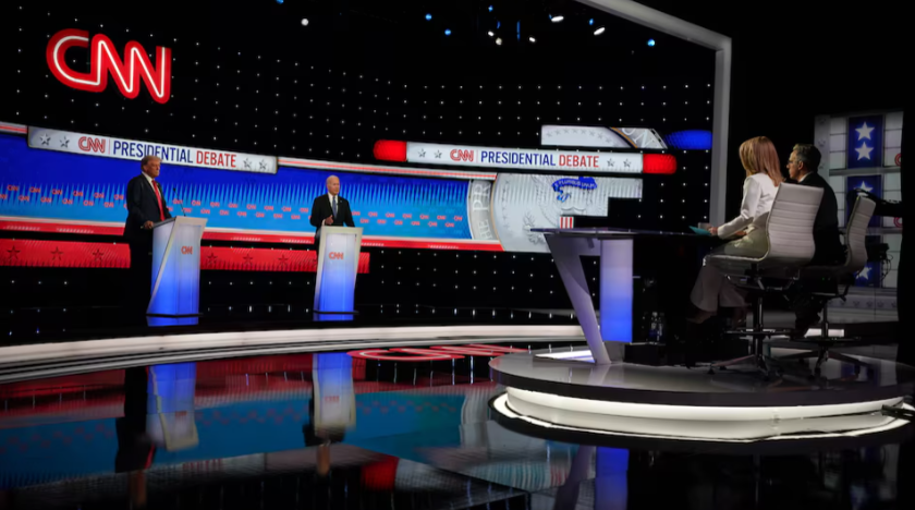 Hai ứng viên Tổng thống tranh luận về nhiều vấn đề như kinh tế, thuế, quyền phá thai, xung đột Ukraine, khủng hoảng khí hậu, nhập cư và chiến sự ở Gaza,... 