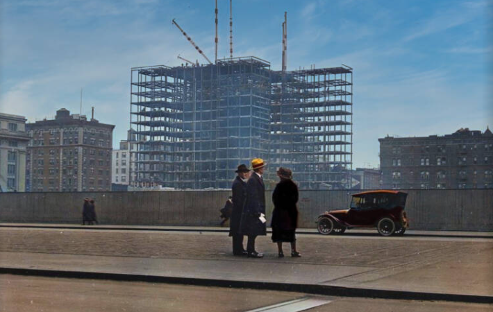 Những tòa nhà được xây dựng ở thành phố New York những năm 1920.