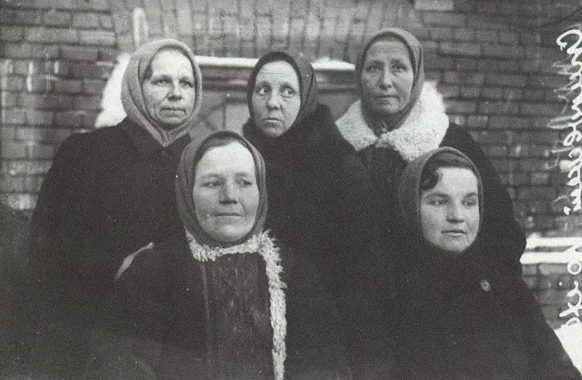 Những người nông dân trong lúc nghỉ giải lao.