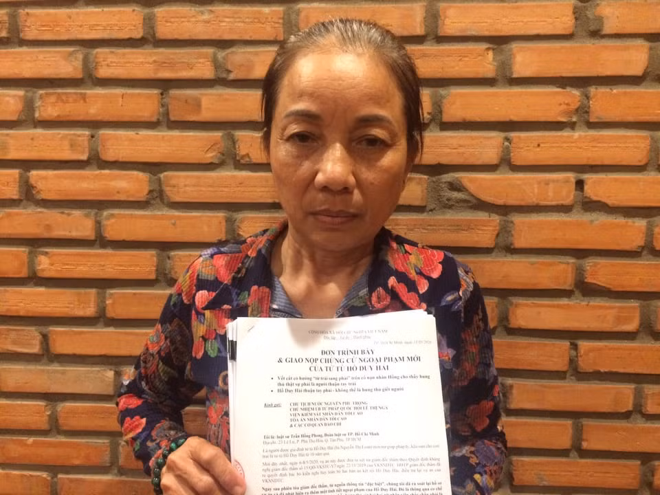 Vu an tu tu Ho Duy Hai: Luat su cong bo chung cu moi gi?