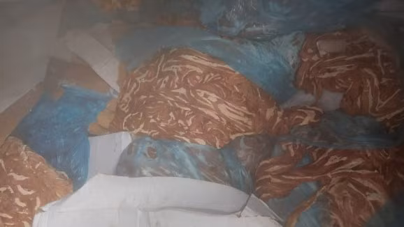 Theo lực lượng chức năng xác định, trang trại thuộc đất của ông Trần Lợi, sinh năm 1974, ở phường Tân Dân, TP Chí Linh, được UBND TP Chí Linh giao để thực hiện việc sản xuất, chăn nuôi gia súc, gia cầm từ năm 2006. Đến trước khi bị lực lượng chức năng phát hiện, toàn bộ diện tích đất trên, ông Lợi đã cho ông Nguyễn Duy Huy, sinh năm 1975, ở xã Bình Xuyên, huyện Bình Giang, tỉnh Hải Dương thuê lại. Việc xây dựng nhà kho, cải tạo các gian nhà đều do ông Huy thực hiện, để nhập các loại nội tạng động vật và hóa chất nêu trên.