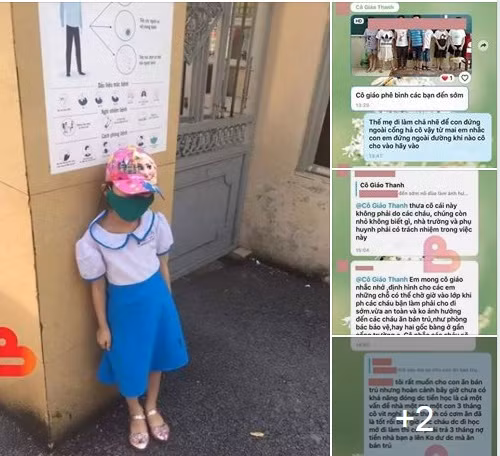 Di hoc som, HS Hai Phong phai dung cong truong giua troi nang-Hinh-2