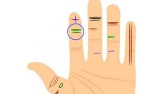 Vân tay ngang: Nếu có hai đường chạy song song và về cơ bản có độ dài bằng nhau, điều đó cho thấy người đó chắc chắn và ít nhất sẽ có cuộc hôn nhân thứ hai (hoặc hai bên, vợ chồng có thể sống xa nhau nhiều năm ở hai nơi sau khi kết hôn), thuộc loại hôn nhân xui xẻo.