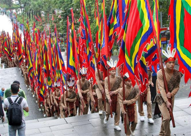 Trang trong to chuc Le Gio To Hung Vuong tai nhieu dia phuong