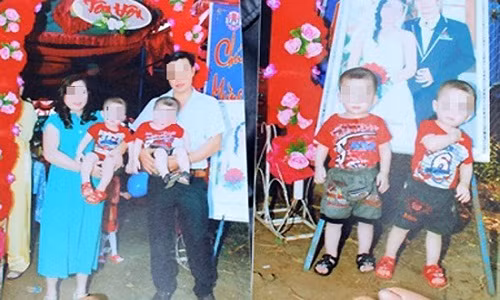 Me bo lai con, mac ao cuoi, deo khan tang tu tu