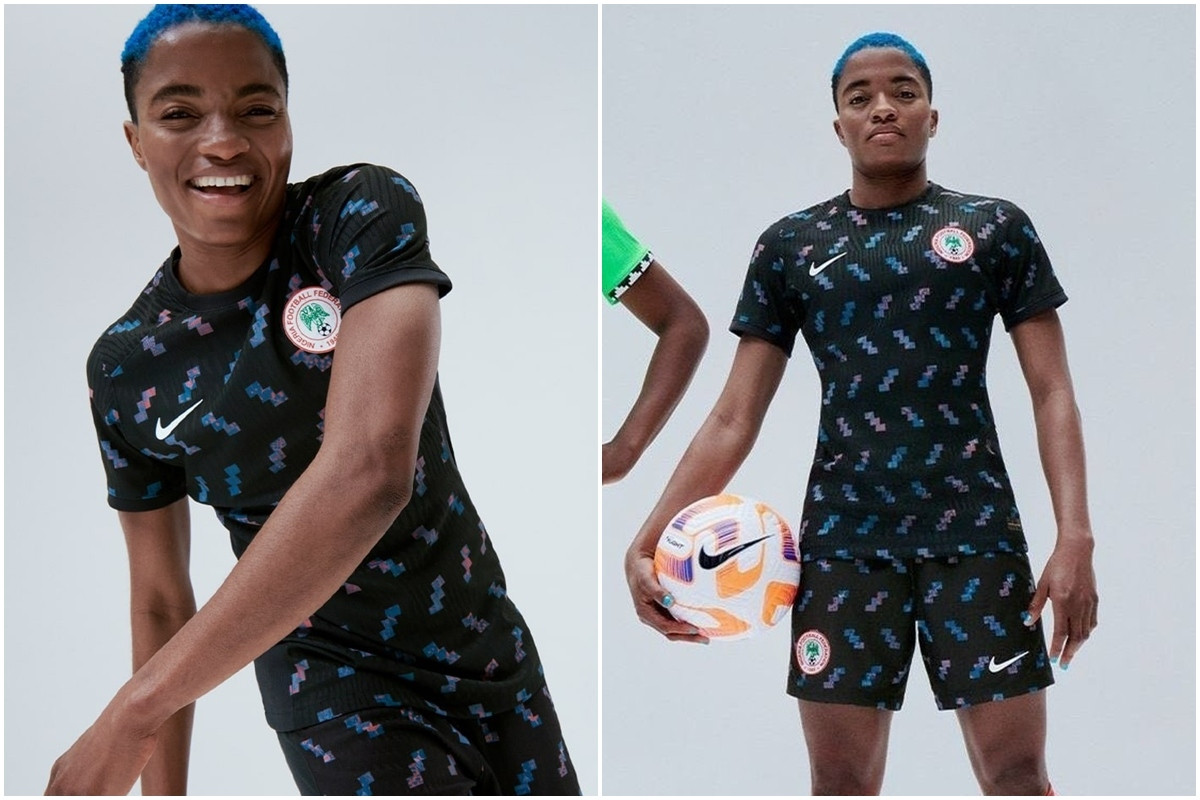 Áo đấu sân khách của đội tuyển đại diện đến từ châu Phi - Nigeria