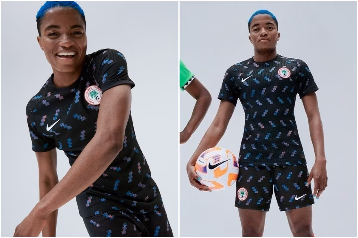 Áo đấu sân khách của đội tuyển đại diện đến từ châu Phi - Nigeria
