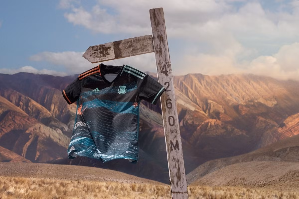 Áo đấu của đội tuyển nữ Argentina.