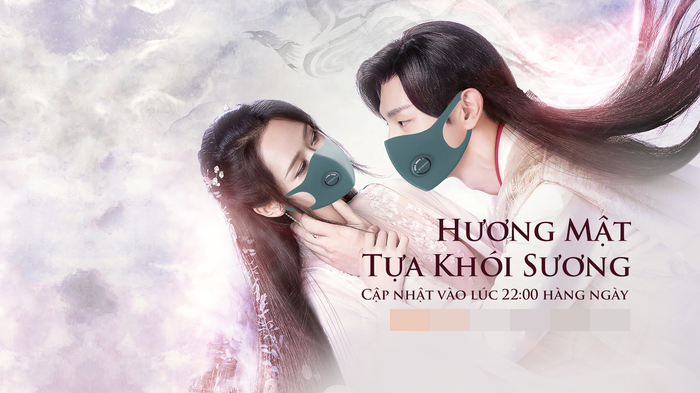 "Hương mật tựa khói sương".