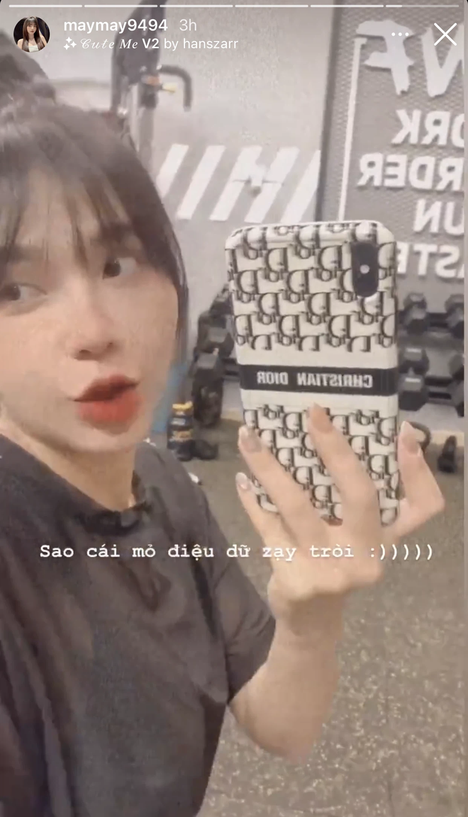 Cũng chính bởi vậy, hot girl Việt mới nổi này cũng quyết tâm đưa bản thân vào khuôn khổ để lấy lại vóc dáng.