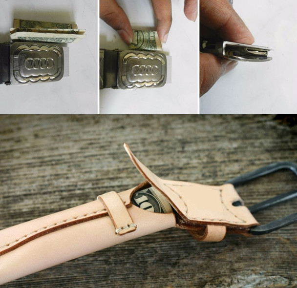 Dây thắt lưng là chỗ cất giấu quỹ đen cực kín đáo nhưng vẫn không qua mắt được hội chị em.