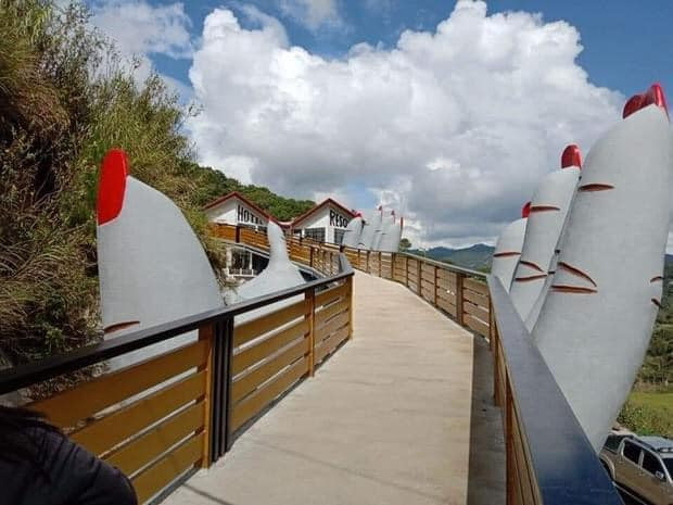 Nhiều người cho rằng phiên bản này còn xấu hơn cả chiếc cầu bàn tay ở Trung Quốc bởi nó có hình thù khá... lạ.