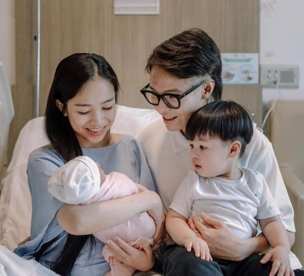 Joyce Phạm vừa hạ sinh thêm một nhóc tì vào năm ngoái.