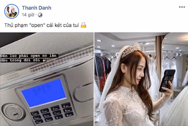 Câu chuyện nữ streamer Kiều Anh Hera sắp làm đám cưới càng được khẳng định khi chính người yêu của cô nàng cũng là game thủ có tên Thanh Danh khẳng định khi đăng dòng trạng thái: "Thủ phạm open cái két của tui".