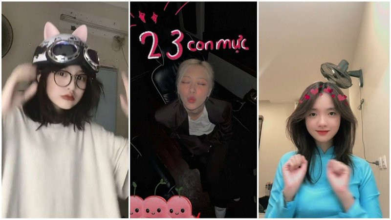 Ngay lập tức, một số bạn trẻ đã quay video cùng với người yêu hoặc vợ/chồng mình và nhép lại câu hát này, đồng thời thể hiện những hành động tình cảm, ngọt ngào trong clip.