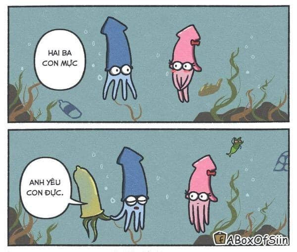 Bên cạnh quay clip theo trend "2, 3 con mực", những bức ảnh chế cũng ăn theo.