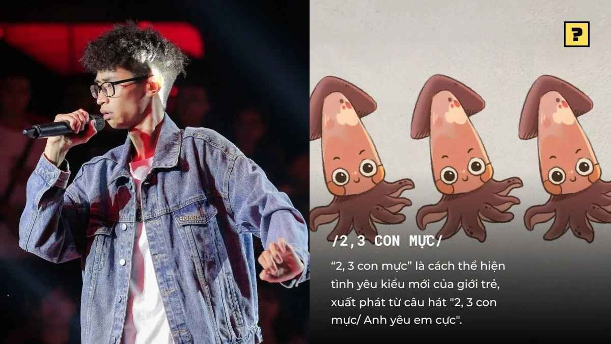 Trong đó, đoạn nhạc “2, 3 con mực/Anh yêu em cực/3 chai tăng lực/Yêu em căng cực” khiến các khán giả Gen Z cảm thấy thích thú nhất.