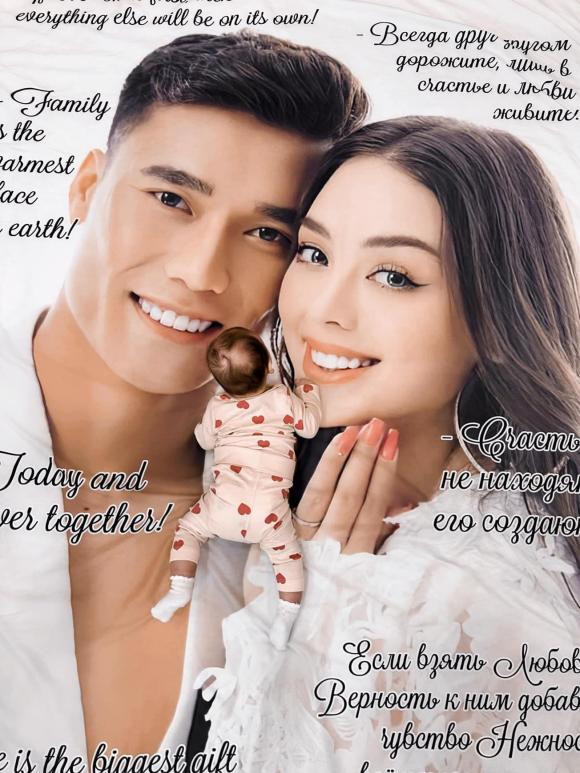 Rất nhiều khoảnh khắc Tiến Dũng và vợ thân mật được đăng tải.