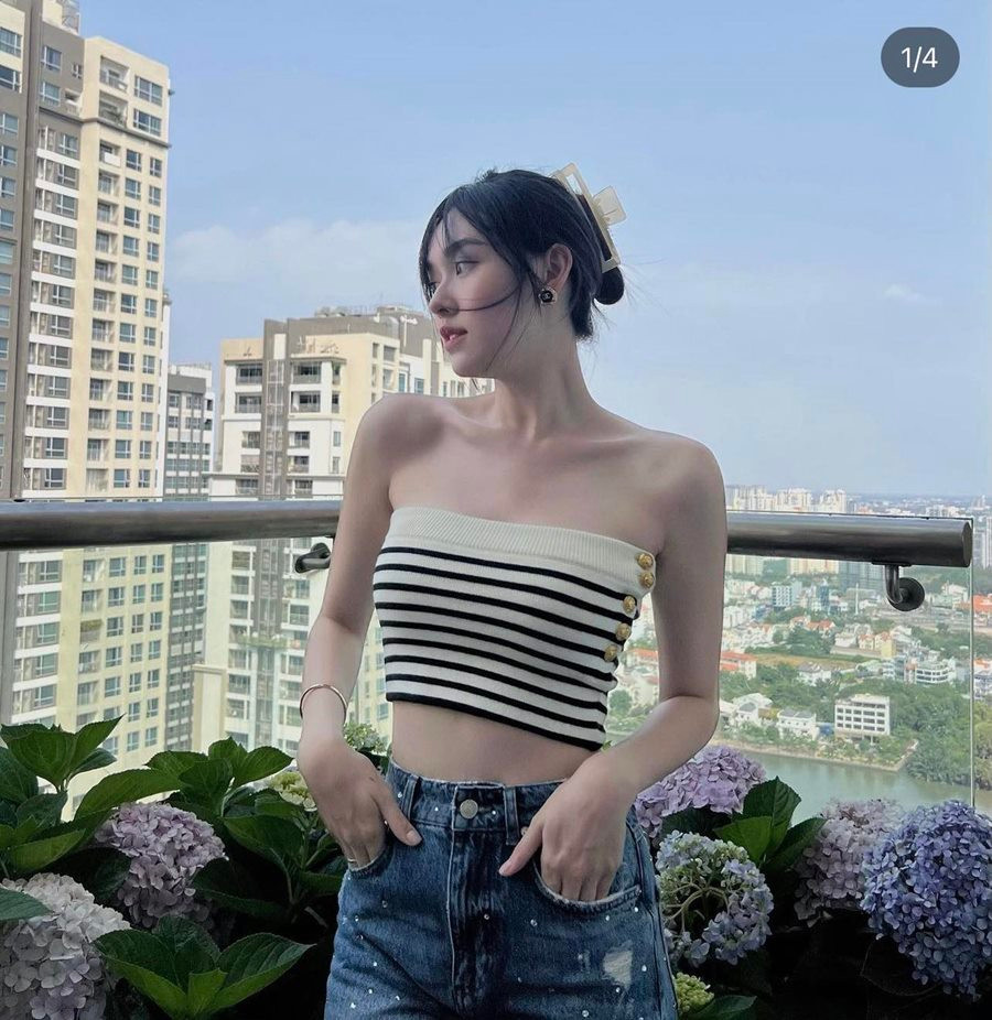 Tường San từng tiết lộ, cô thuộc tuýp người dễ xuống cân nên khá thuận lợi khi quyết tâm thực hiện.