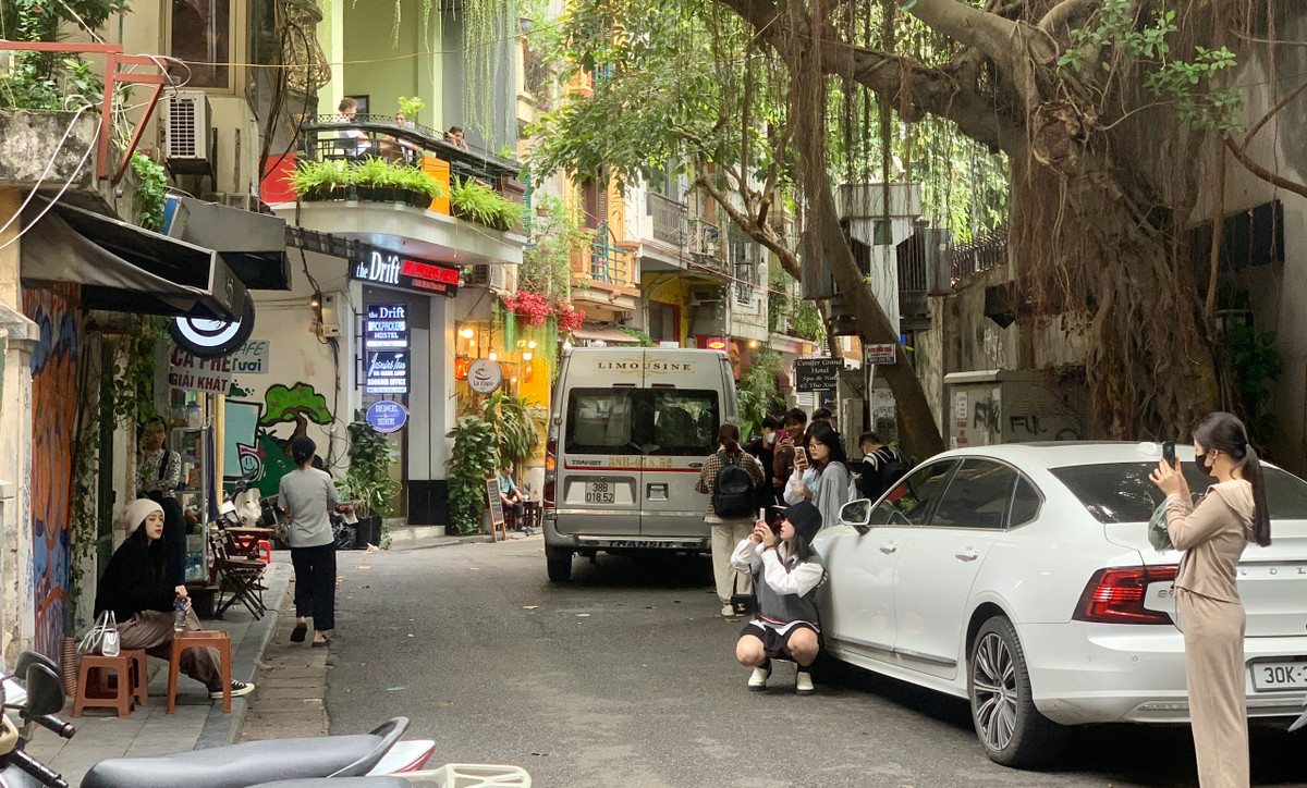 Nhiều netizen để lại bình luận: “Có nhiều bạn đến đây chụp ảnh nhưng không có ý thức, đứng chụp cả tiếng đồng hồ, chụp đi chụp lại nhưng mãi cũng không xong nên mất rất nhiều thời gian chờ đợi".