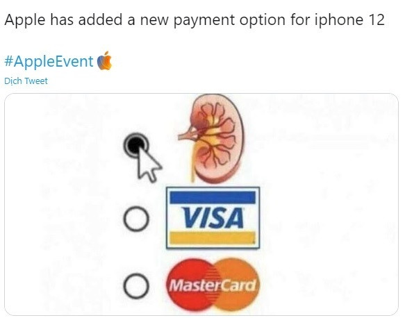 Cách thanh toán của nhiều tín đồ Apple vào thời điểm này để sở hữu chiếc iphone 12.