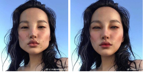 Cũng chính việc phát hiện nhan sắc thật của hot girl mạng xã hội khác xa với ảnh đăng mạng. Dân tình cũng vì thế đi tìm nguyên nhân và phát hiện điều lý thú.