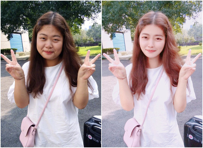 Các chàng trai chắc rất shock khi biết con gái có thể thay đổi tới mức như thế này nhờ photoshop.