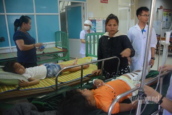 Nan nhan song sot vu sat lo Tra Leng: 