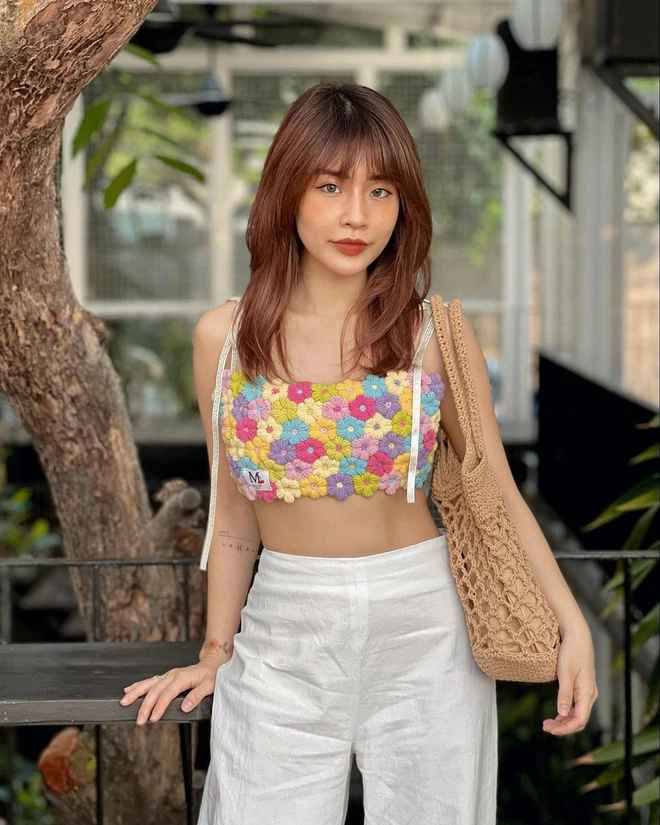 Thanh Huyền tuy không cao nhưng bù lại có body cân đối, vòng nào ra vòng nấy, rất bốc lửa.