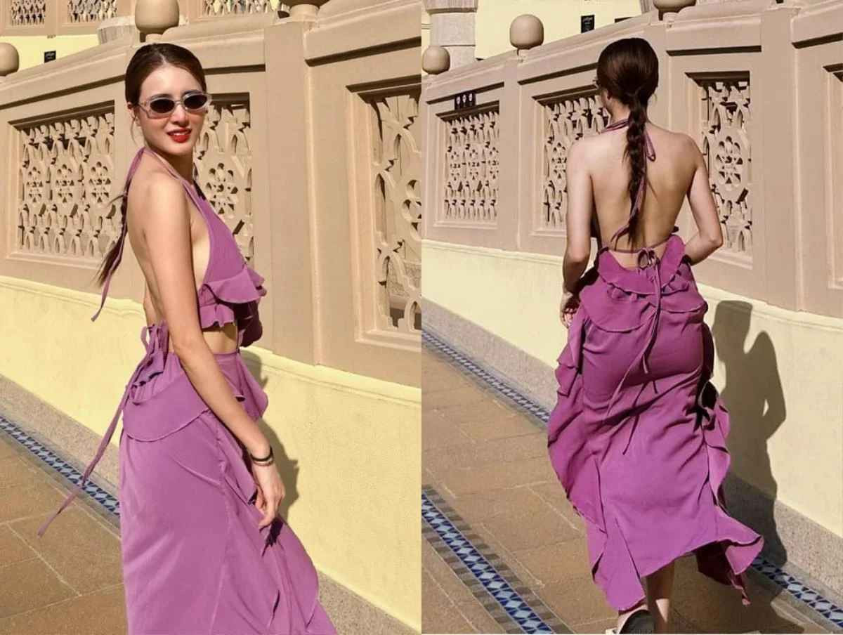 Lê Khánh Chi sinh năm 1989, cô từng giành giải Hoa khôi Đại học Văn Hóa.