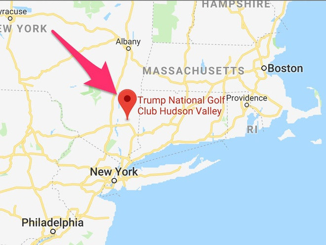 Trump National Golf Club là một câu lạc bộ golf khác của ông Trump tại New York.