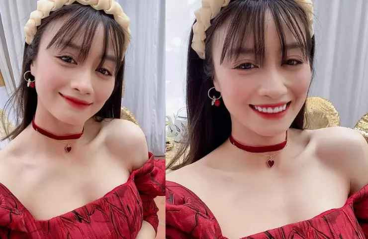 Hoàng Thị Loan sở hữu làn da trắng mịn cùng các đường nét gương mặt thanh thoát, sắc sảo.