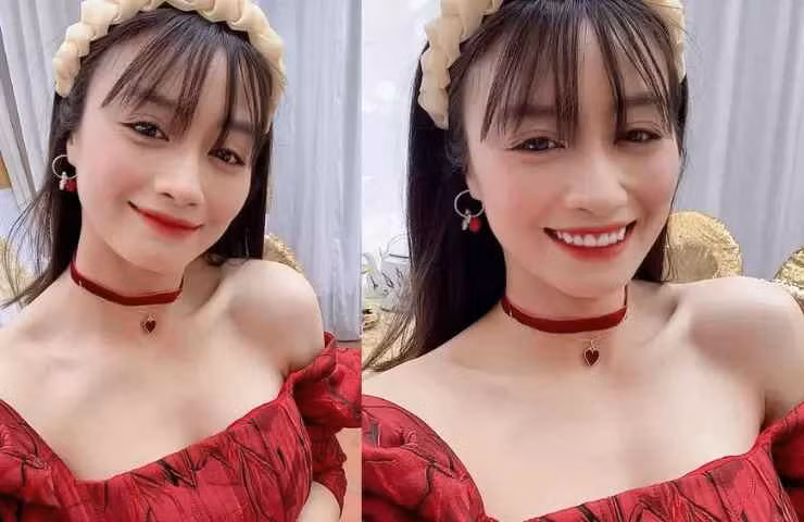 Hoàng Thị Loan sở hữu làn da trắng mịn cùng các đường nét gương mặt thanh thoát, sắc sảo.