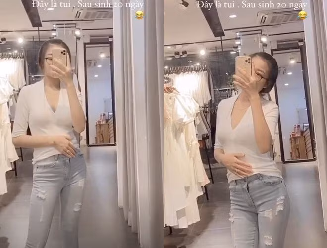 Nếu không nói thì chắc chẳng ai biết bà xã Phan Văn Đức đã là “gái một con” vì hình thể của cô vẫn đẹp như thời son rỗi.