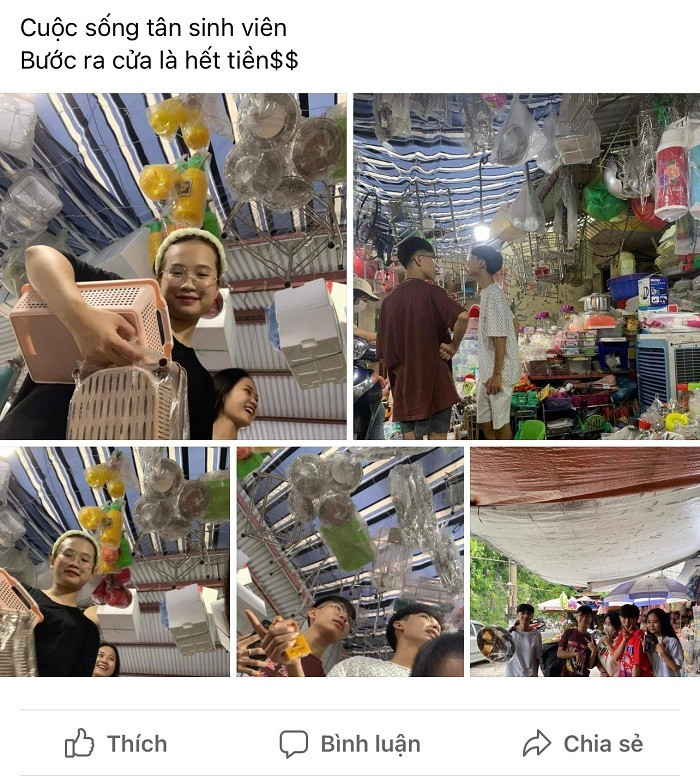 Ngoài các đồ vật có thể mang đi thì ngày đầu nhập học, các bạn tân sinh viên cũng phải sắm sửa khá nhiều tư trang cho chiếc phòng mới của mình.