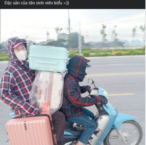 Người vận chuyển phiên bản tân sinh viên.