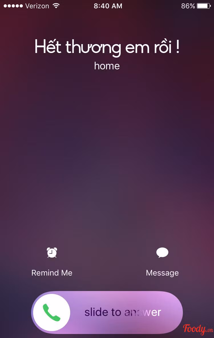  Đặt tên trong danh bạ điện thoại là việc làm bình thường khá quen thuộc. Nó thể hiện cá tính riêng, sở thích của người thân, bạn bè, tùy vào sự sáng tạo của chủ nhân. Ảnh: Foody