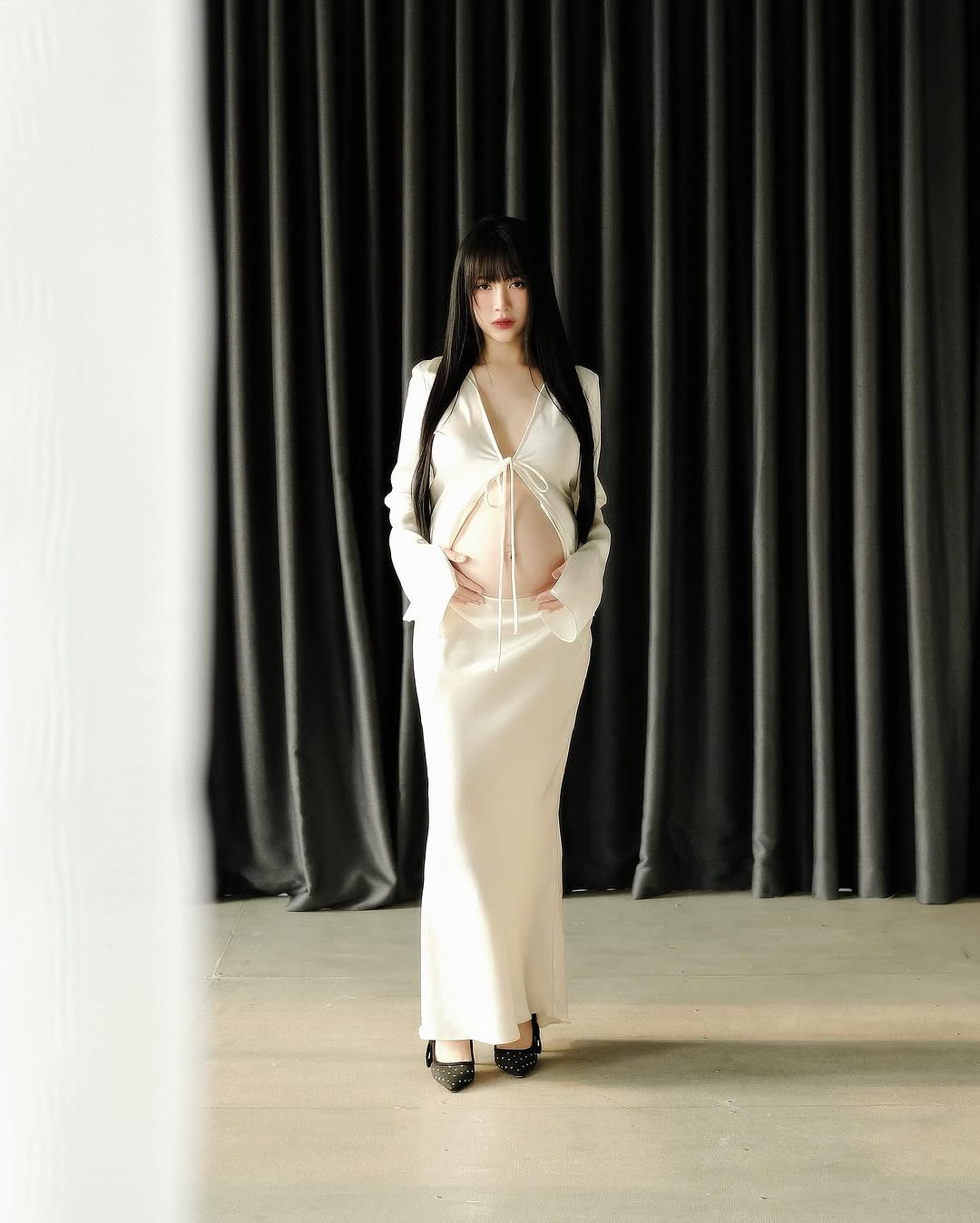 Khi mang thai, Joyce giảm thiểu các món chiên rán, đồ ngọt để tránh tăng cân mất kiểm soát và tiểu đường thai kỳ.