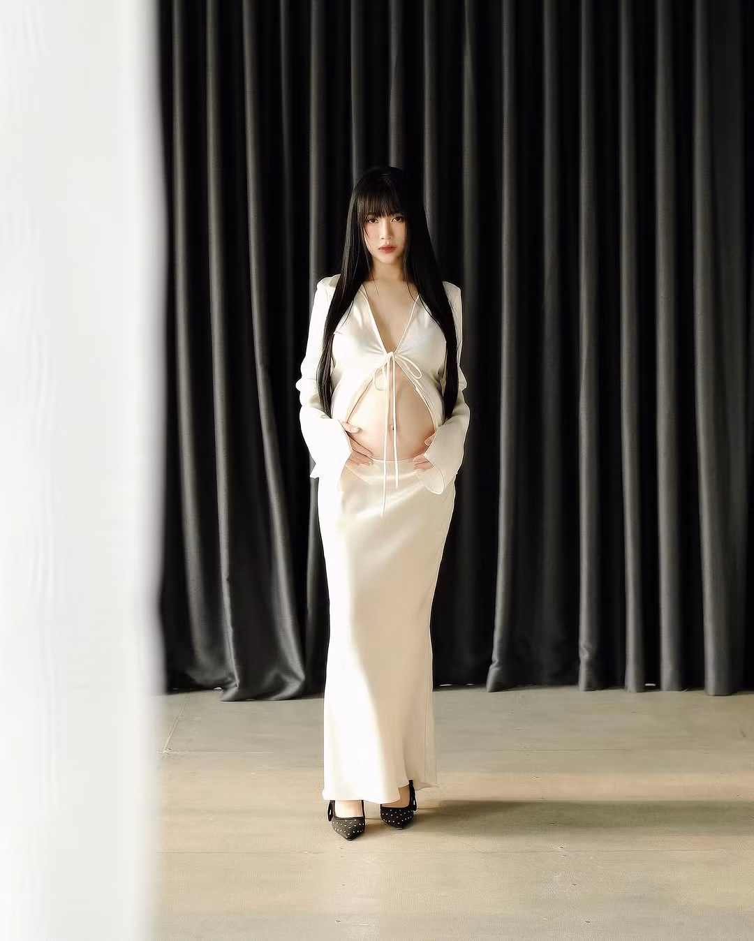 Khi mang thai, Joyce giảm thiểu các món chiên rán, đồ ngọt để tránh tăng cân mất kiểm soát và tiểu đường thai kỳ.