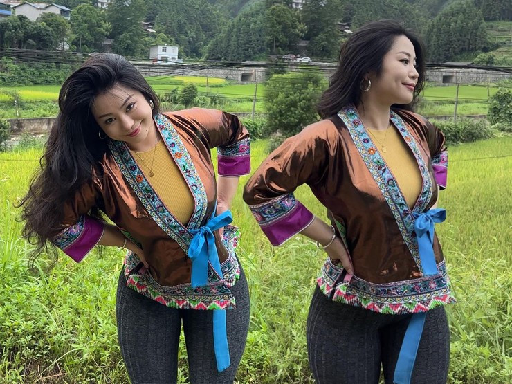 Wu Wuyan có vóc dáng đầy đặn, đặc biệt là phần hông khá lớn. Tuy nhiên, cô nàng vẫn sở hữu đường cong hình chữ S khá rõ và có "thắt eo".