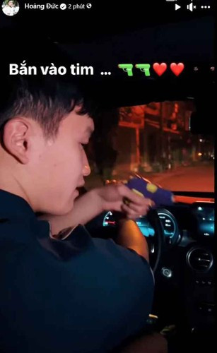 “Đây là thông tin không chính xác. Đó là chiếc xe của một người bạn trong TP.HCM đưa tôi lái thử. Với một chiếc xe có giá trị đắt tiền như thế thì ai cũng mong muốn sở hữu. Nhưng tôi nghĩ đây chưa phải là thời điểm thích hợp với bản thân”, Hoàng Đức nói.