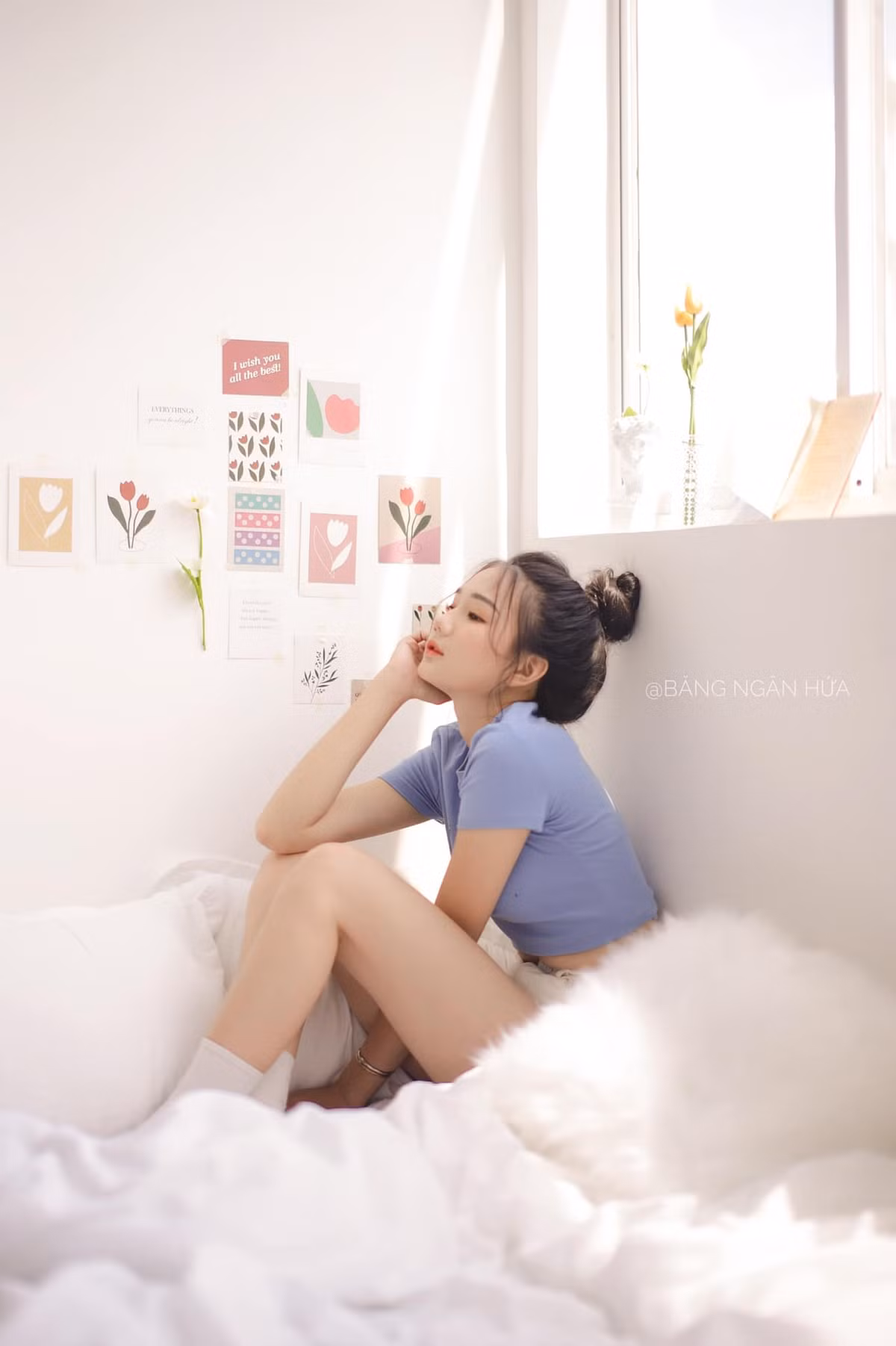 Nhắc đến định hướng nghề nghiệp, Lâm Lê không ngần ngại chia sẻ việc cô lựa chọn học nghề thay vì học đại học.