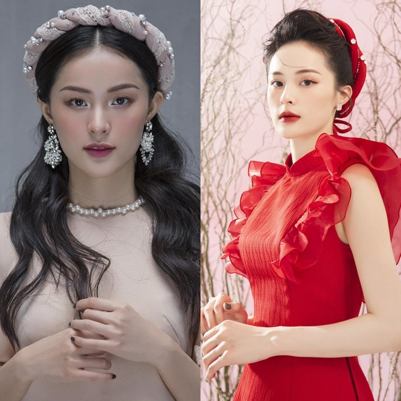 Hạ Vi cũng rất chịu khó thay đổi layout trang điểm khác nhau để làm mới hình ảnh trong mắt mọi người.