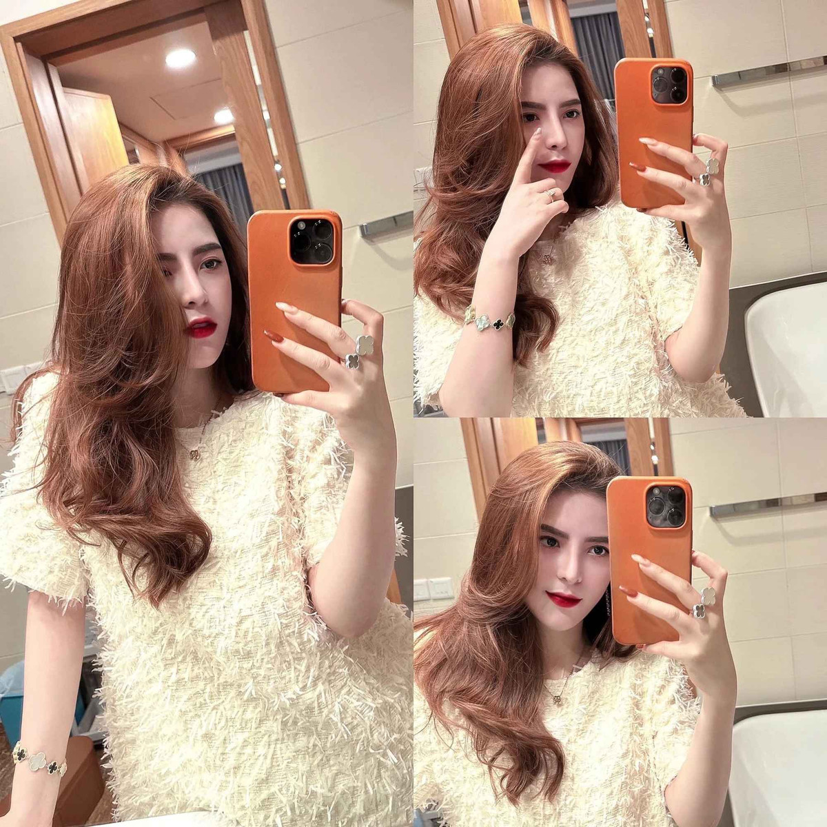 Nguyễn Hoàng Mai Ly được cho không có mặt tại thời điểm kiểm tra. Hiện lực lượng chức năng đang kiểm đếm, phân loại sản phẩm và liên hệ với chủ cơ sở để kiểm tra tính hợp pháp của hàng hóa tại kho hàng này