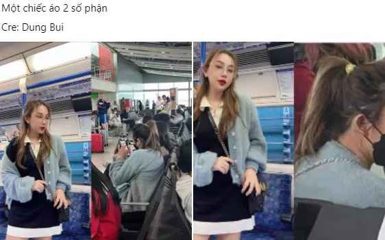 Tuy nhiên mới đây, Gào bị tung ảnh lột trần nhan sắc thật.