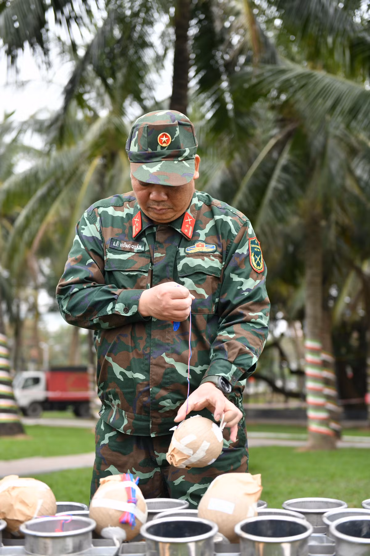 Lực lượng của Bộ Tư lệnh Thủ đô chịu trách nhiệm thực hiện về kỹ thuật thực hành bắn pháo hoa đã được tập huấn đầy đủ về phương pháp, kỹ năng thao tác, vận hành các trang thiết bị.