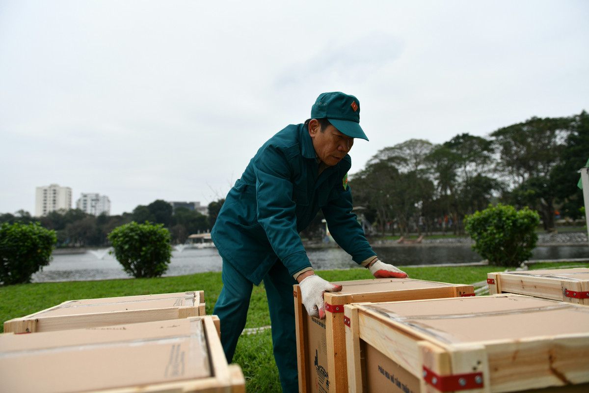 Dự kiến, số lượng người đổ về đón Giao thừa rất lớn nên công tác thường trực luôn được chú trọng và quan tâm.